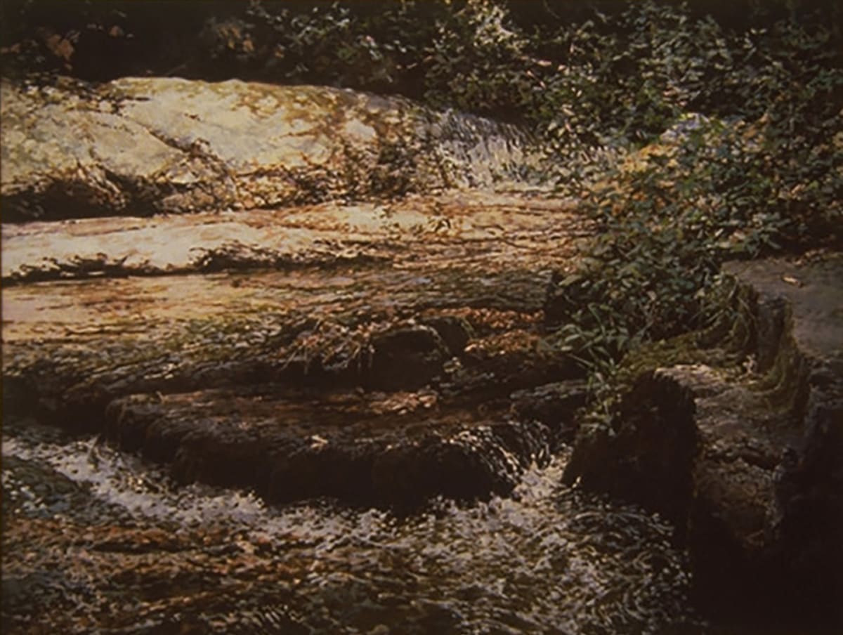 TALLULAH VI  Image: River in N. Georgia, quite beautiful. I abandoned, frequently, my idea of painting ordinary stuff.