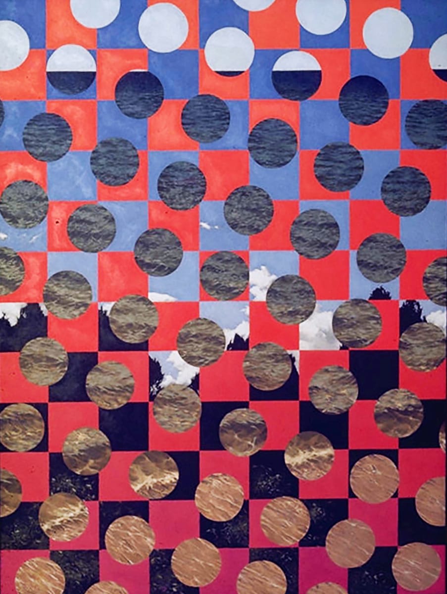 Trees, Sky, Red Shift by Bruce Marsh 