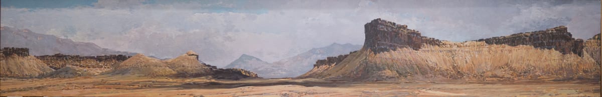 WATER POCKET FOLD  Image: One of the very best of my Utah paintings.