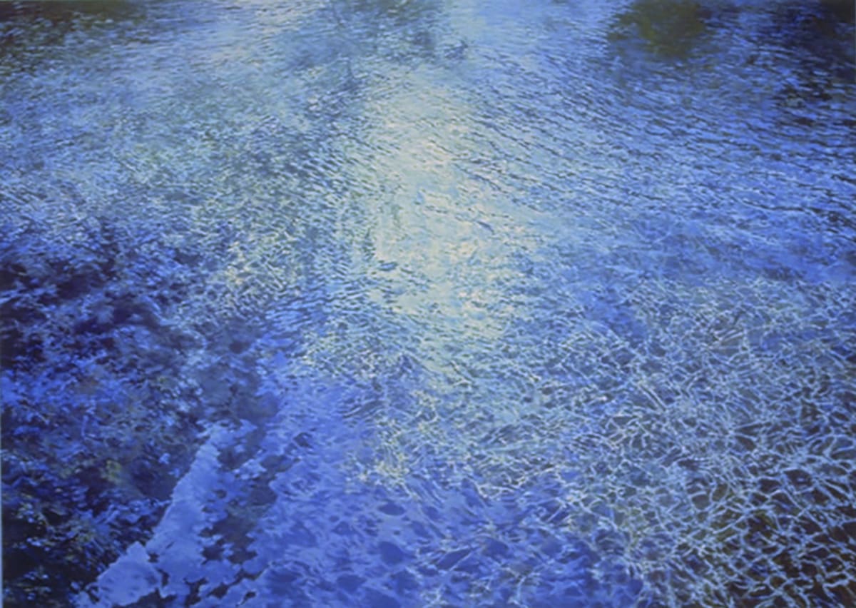 Wekiva (center) by Bruce Marsh  Image: Center panel, Wekiva Springs.