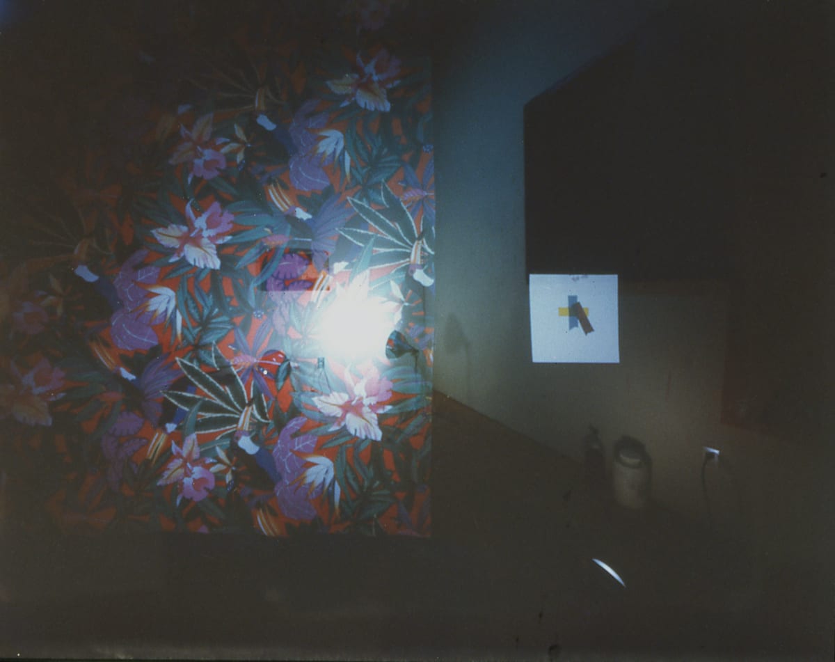 Cibachrome Pinhole 5 by Bruce Marsh  Image: Cibachrome film (color positive!) in a pinhole box camera. Processed in a small bathroom. (Dont try this at home)

