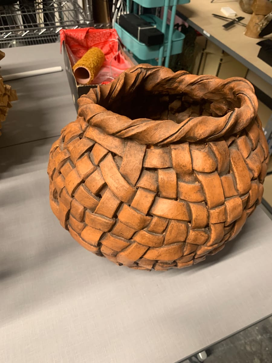 Woven Basket by Priscilla Cardenas 