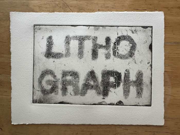 LITHOGRAPH by Jaysen Zhang  Image: Jaysen Zhang, LITHOGRAPH, 2023, Soft ground etching Intaglio, 4 x 6 in. 
