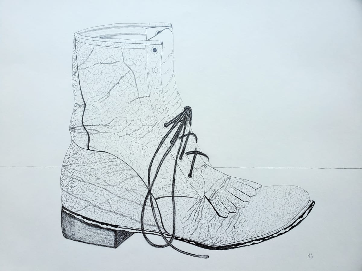 Line Drawing, Boot by Miranda Guillory 
