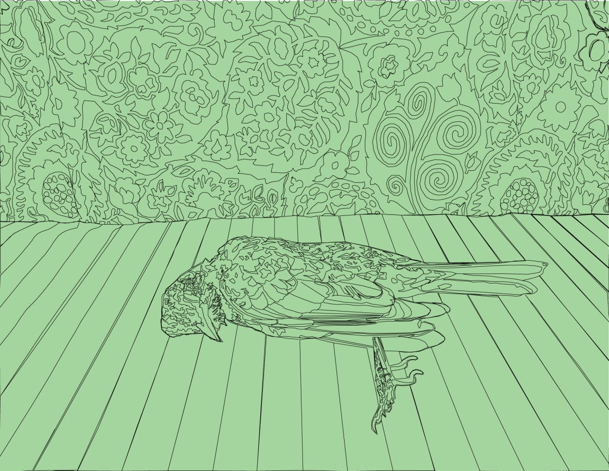 Robin Migration by Juliette Miller Nickle 