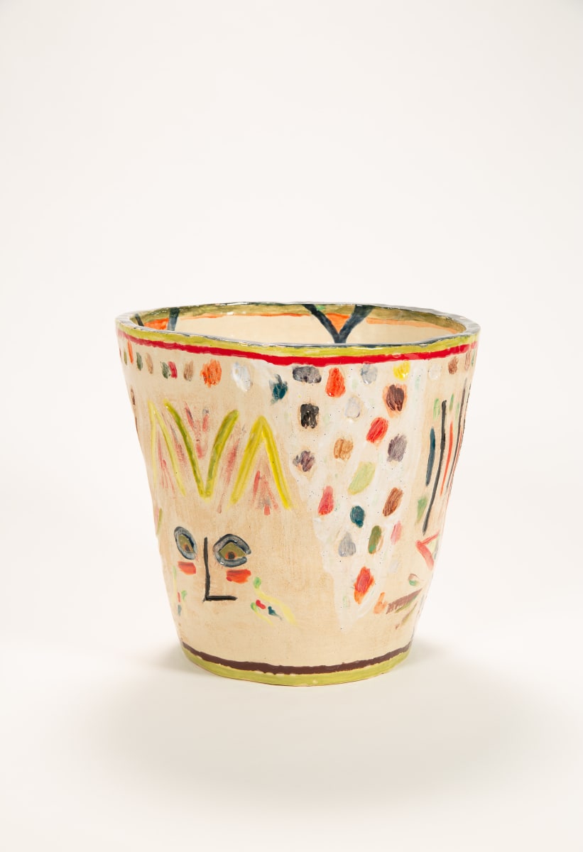 Mardi Gras Planter (Day) by Ethan Smith 
