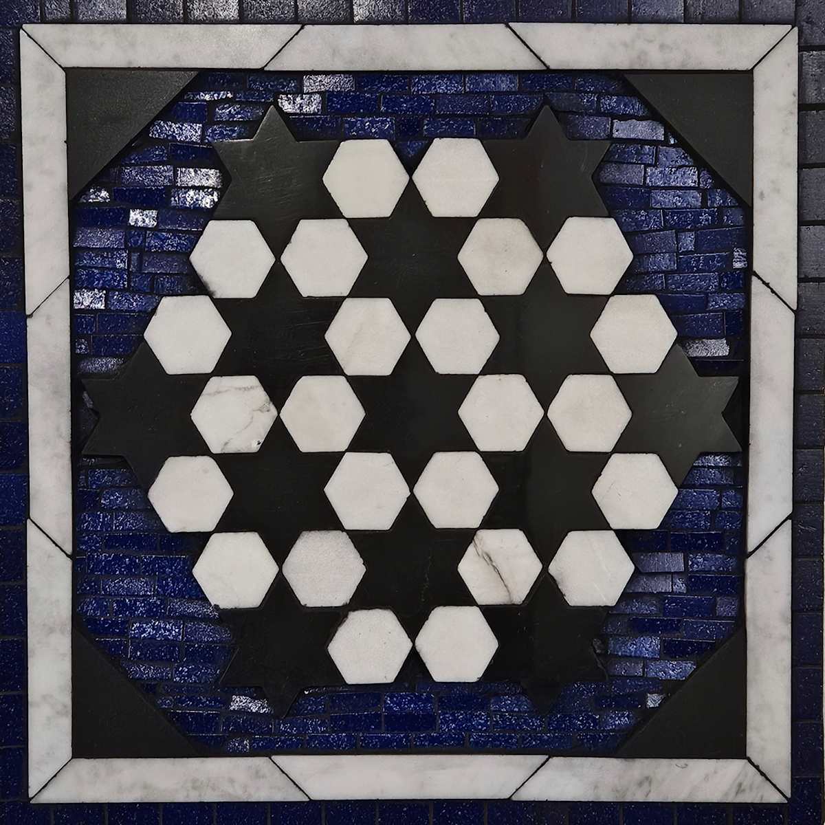 Stars Zellige by Pam Farris 