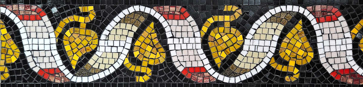 Scroll Leaf Border by Pam Farris, Image 1.