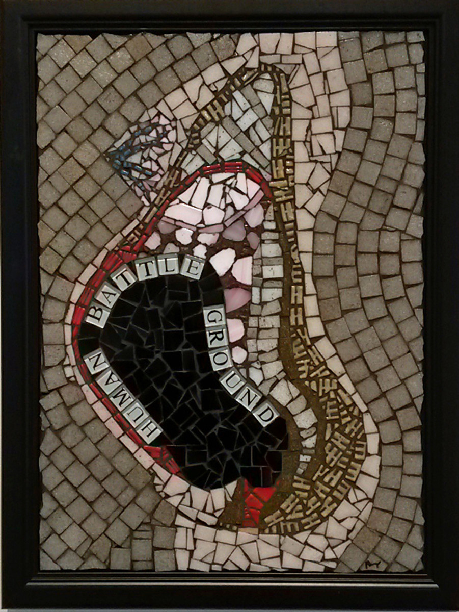 Human Battle Ground by Pam 