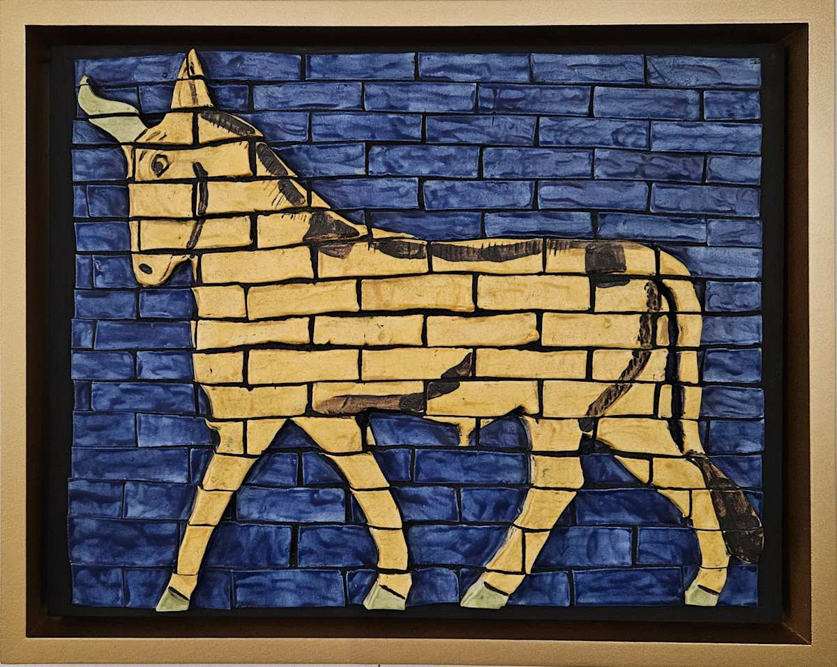 Ishtar Gate Bull by Pam Farris, Image 1.