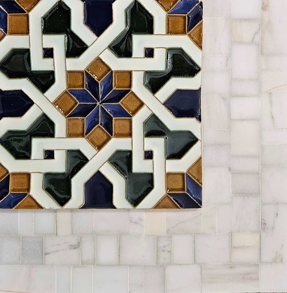 Spanish tile- Each by Pam Farris, Image 1.