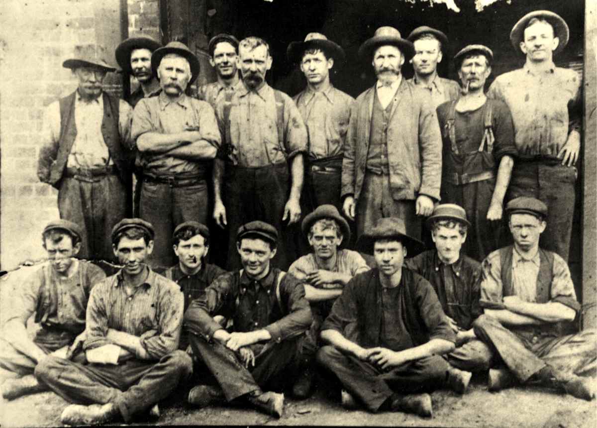 Coalcliff Miners C. 1910 by David Roach, Image 1.