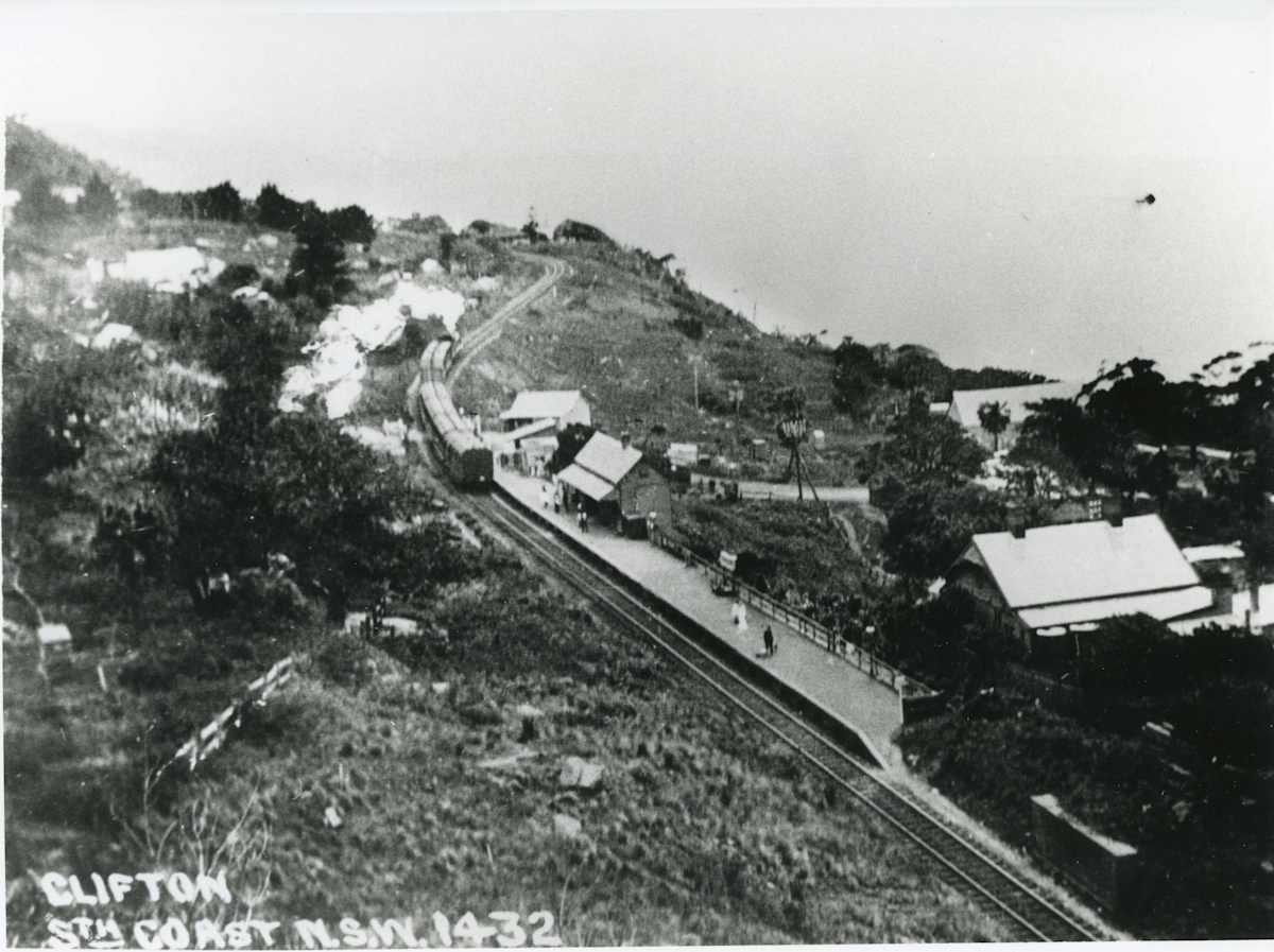 Clifton station early 1900's, Image 3.