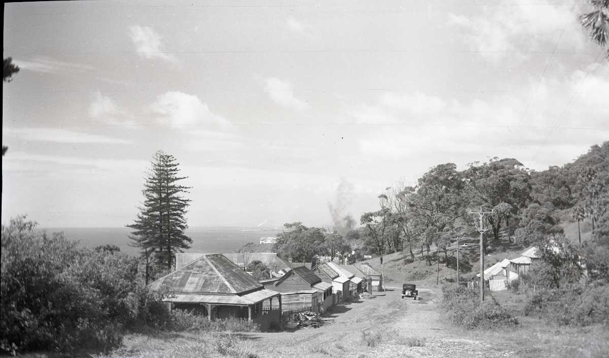 Top Town Clifton NSW 1940's  Image: Top Town Clifton NSW looking south towards Wollongong. 1940's

