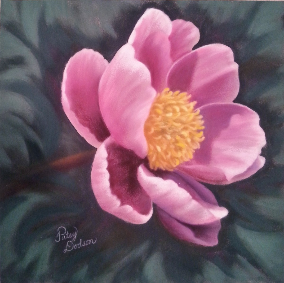 Pink Peony by Patsy Ruth Kroeckel 