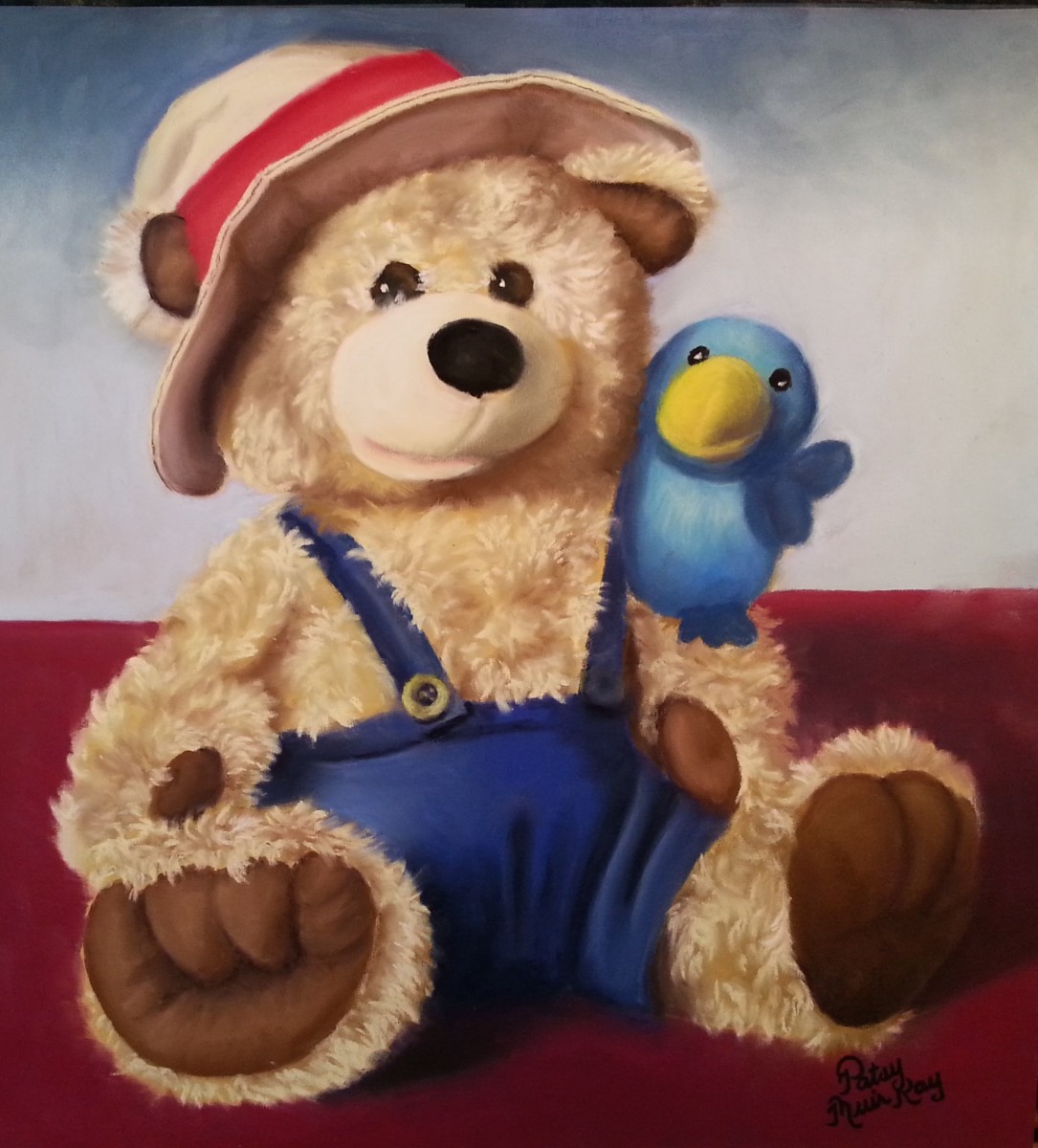 Teddy and Tweet by Patsy Ruth Kroeckel 