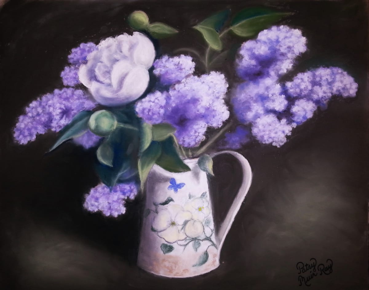 Lavender and White by Patsy Ruth Kroeckel 