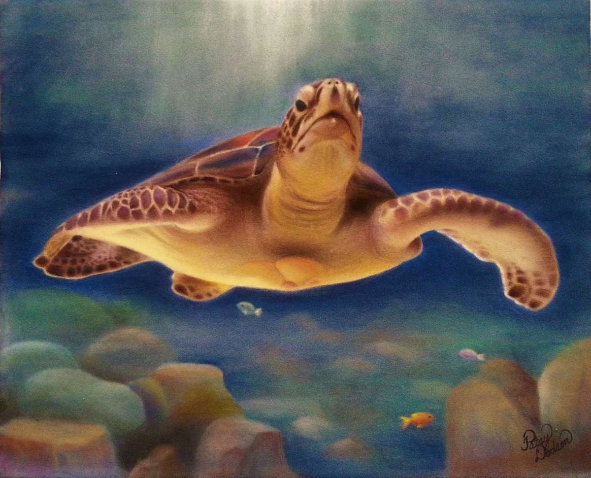 Serene Swimmer by Patsy Ruth Kroeckel, Image 1.