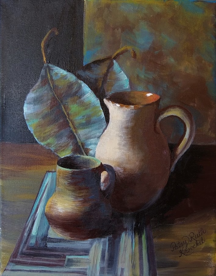 Turquoise & Bronze by Patsy Ruth Kroeckel, Image 1.