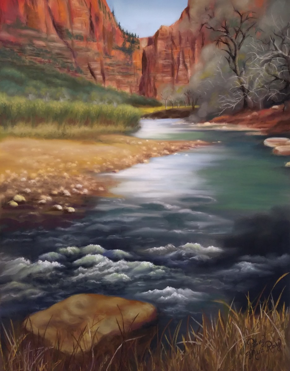 Zion Creek by Patsy Ruth Kroeckel 