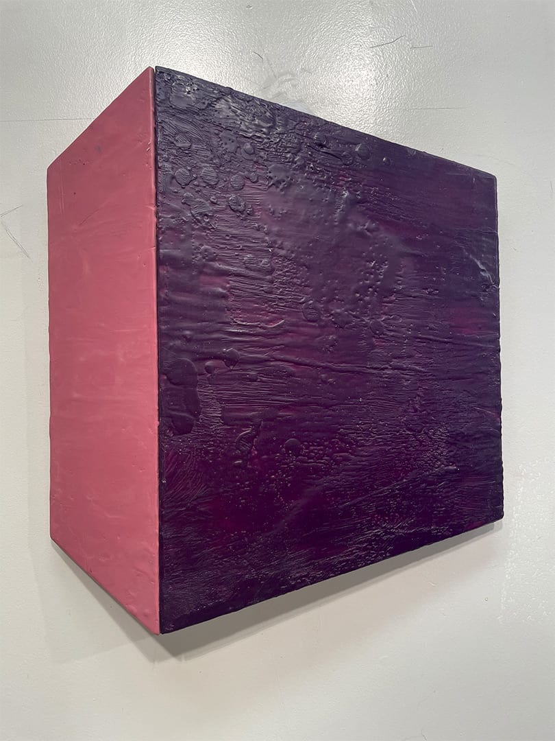 Pink and Purple Convex by Ronald Davis 