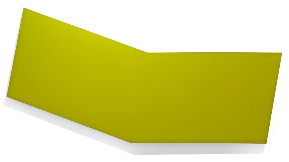 Large Chartreuse 1965 by Ronald Davis  Image: Large Chartreuse 1965