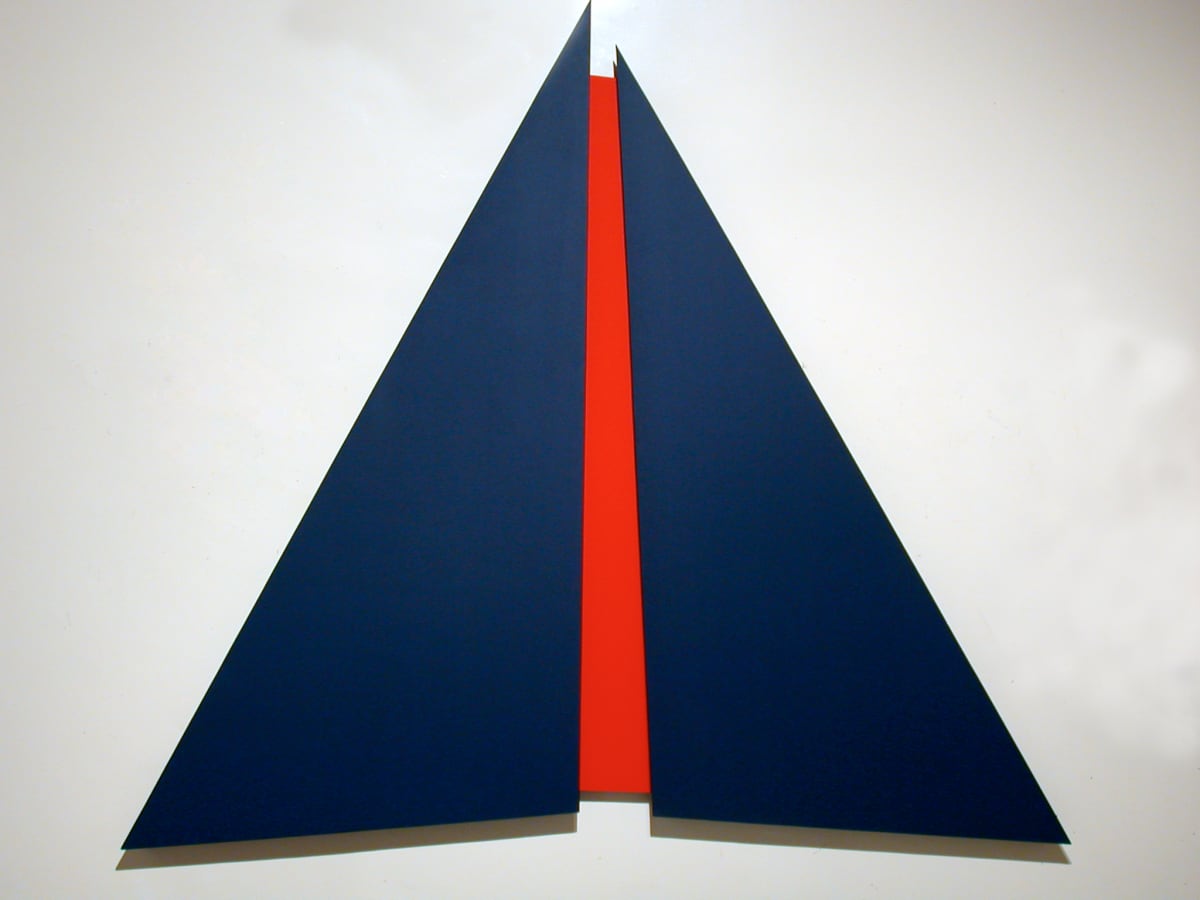 Jericho 2002 (Homage to Barnett Newman) by Ronald Davis  Image: Jericho 2002 (Homage to Barnett Newman)