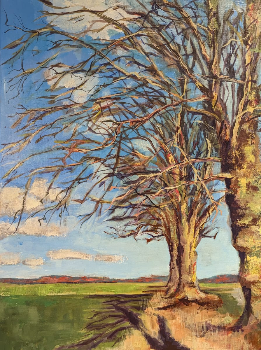 Trees in April by Lise K Obelenus, Image 1.
