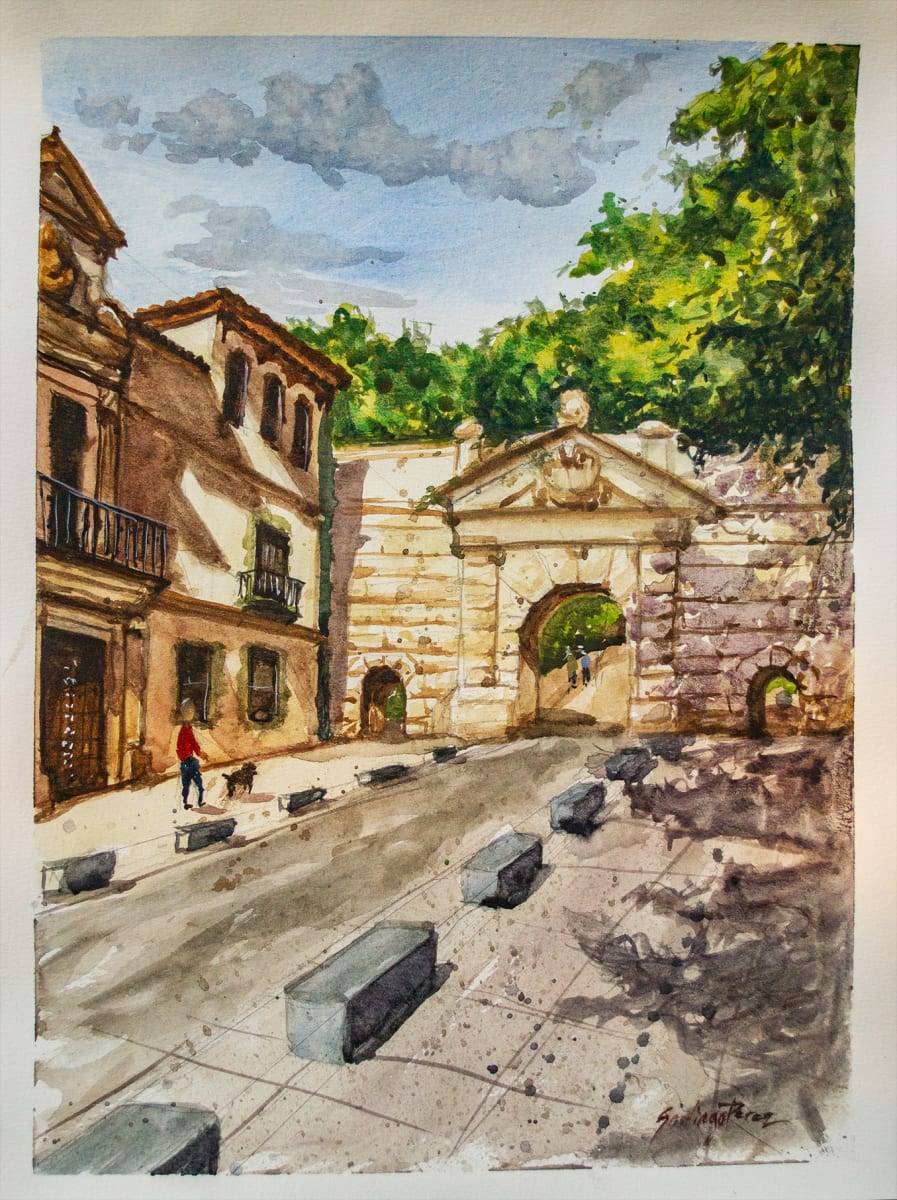 Puerta de las Granadas by Santiago Perez 