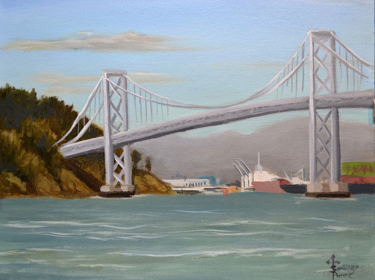 Oakland Bridge by Santiago Perez 