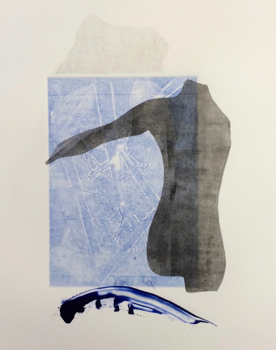 Figures Series Antiquity II Monoprint 10272015-4 by Harry Utter 