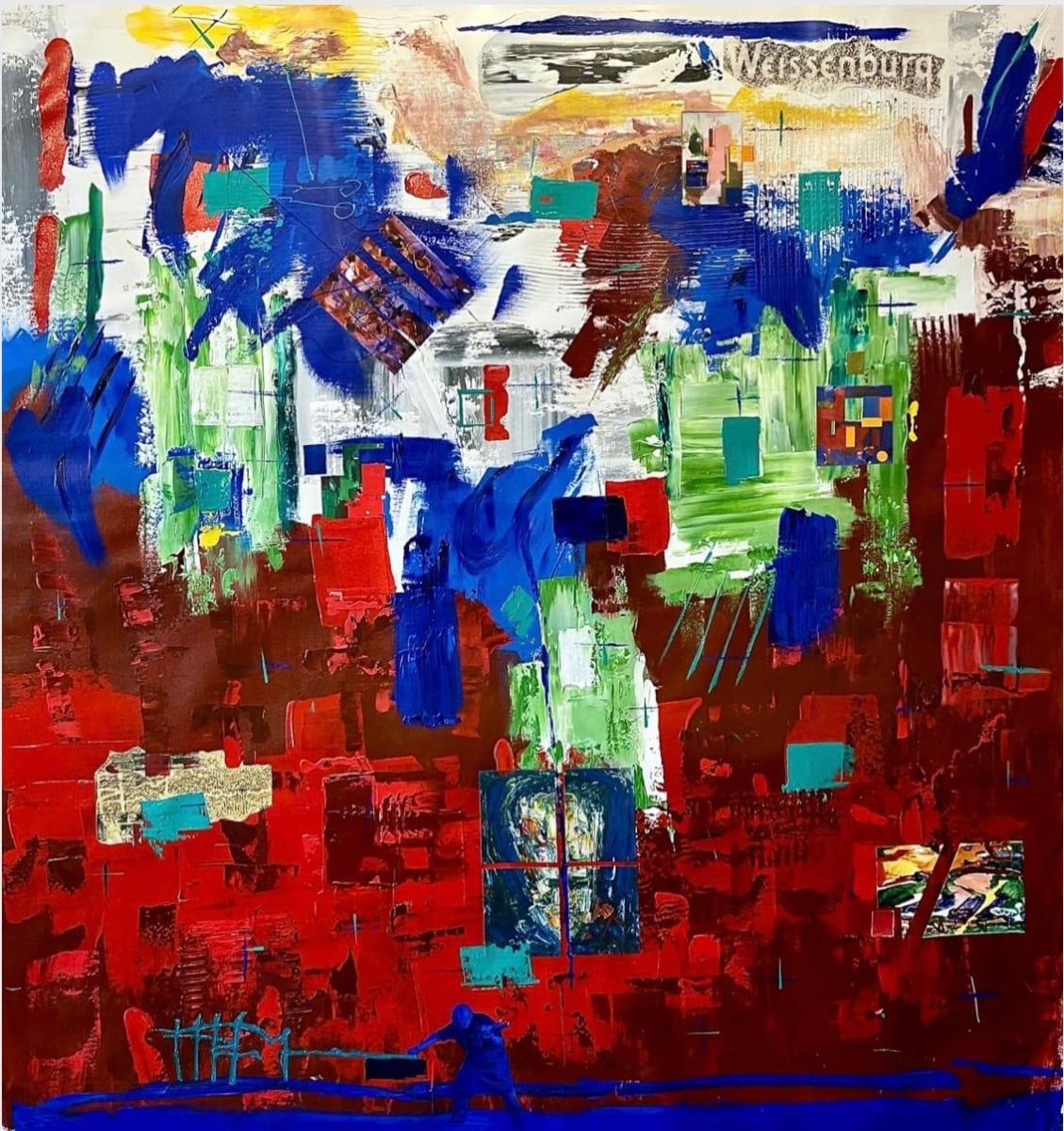 By His Side. My homage to Hans Hofmann by David J. Marchi, Image 1.