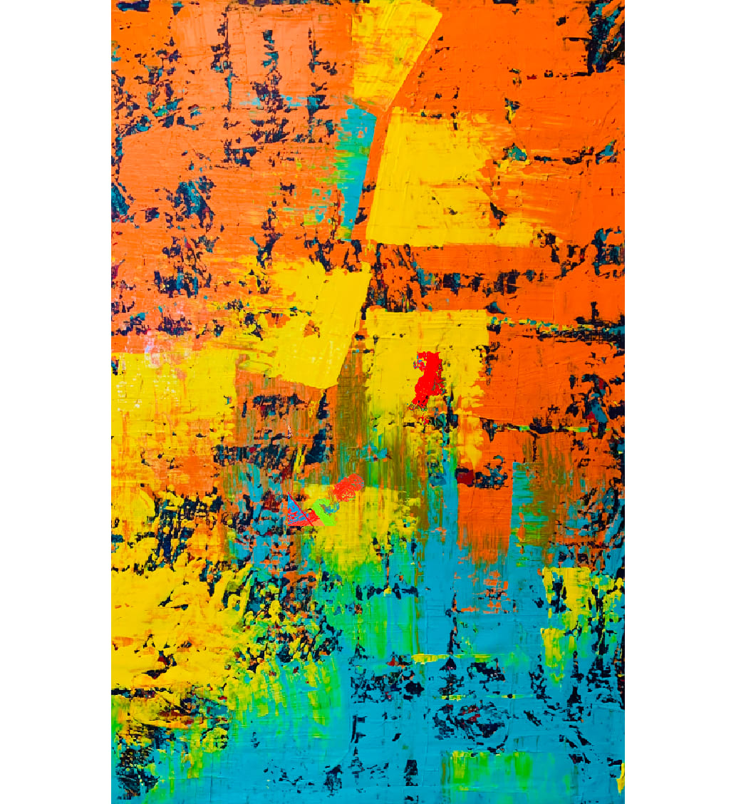Orange Untitled, Image 2.