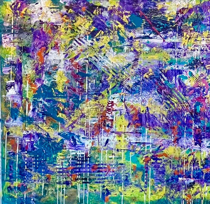 Purple Twin #2 by David J. Marchi 