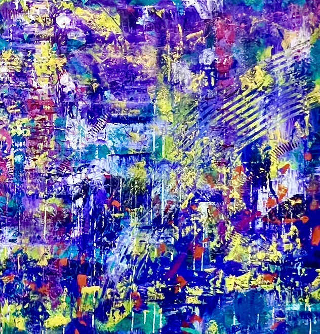 Purple Twin #1 by David J. Marchi 