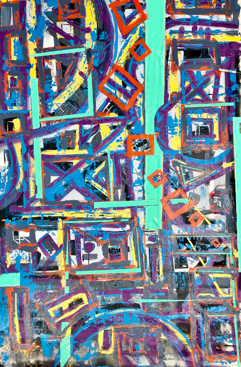 Orange Squares, Image 1.