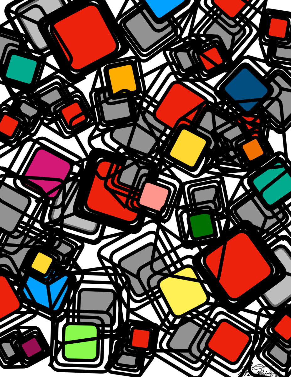 Keyboard Doodle by Fabrice Dejean 