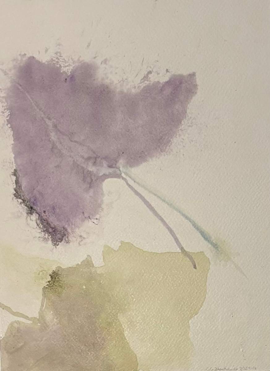 Floating Leaves IV by GG Stankiewicz 