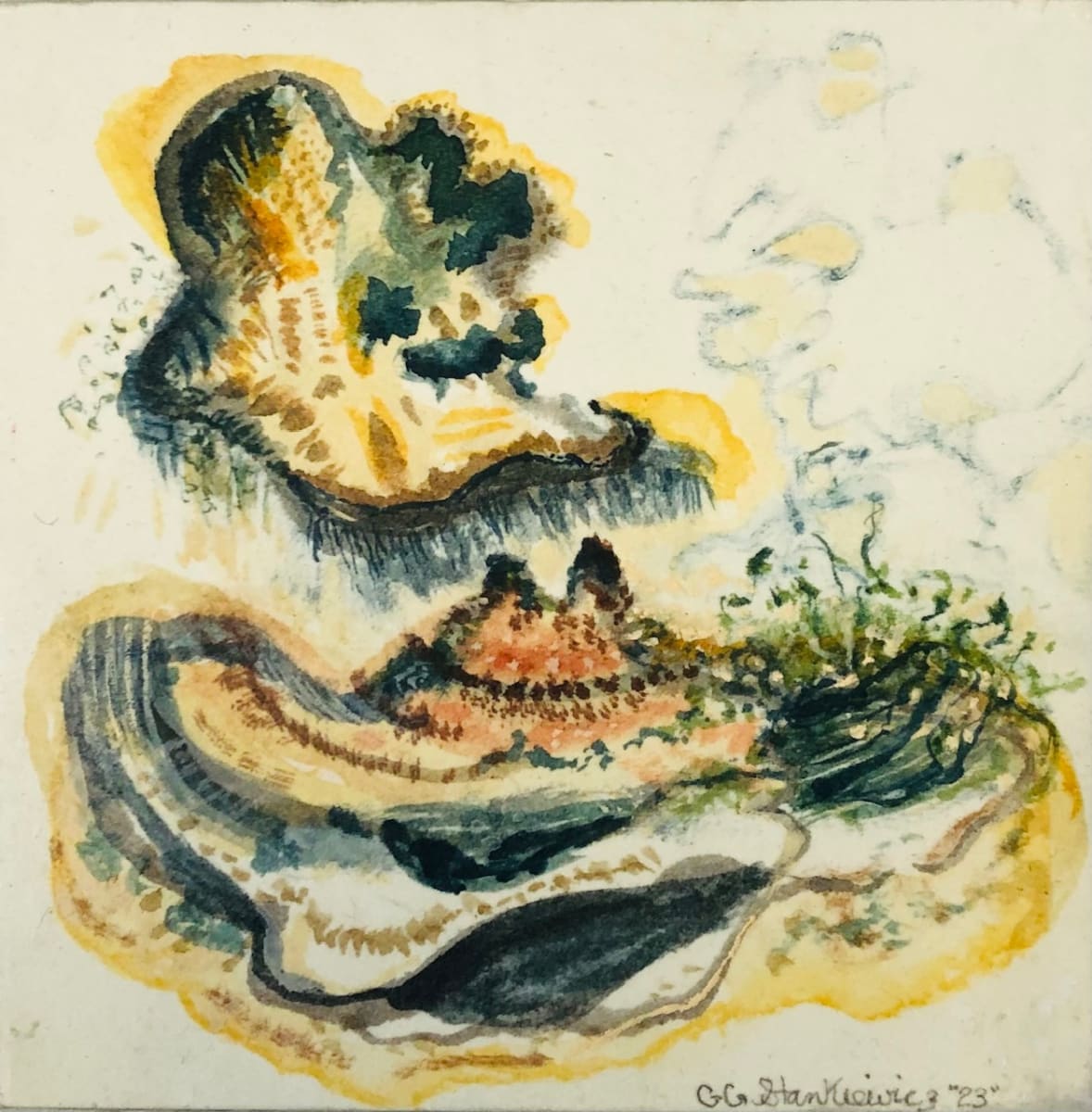 Funky Fungi III by GG Stankiewicz 