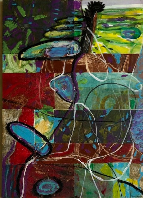 Peonies In The Wind by GG Stankiewicz 