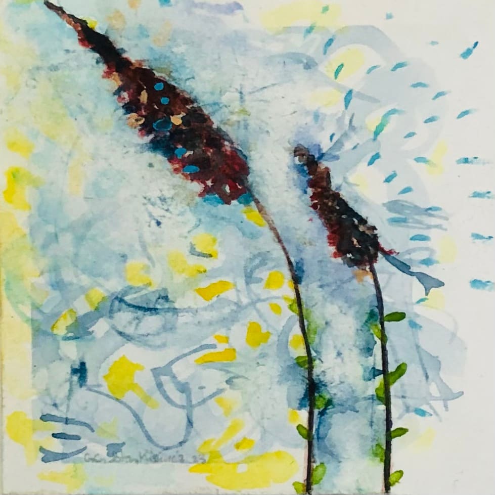 Soft Meadow Sweet Trilogy III by GG Stankiewicz 