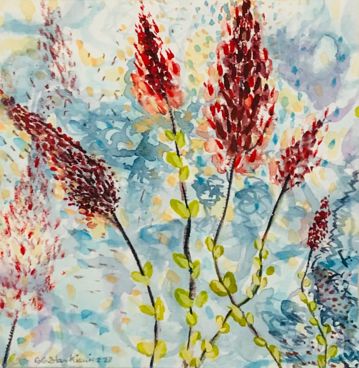 Soft Meadow Sweet Trilogy II by GG Stankiewicz 