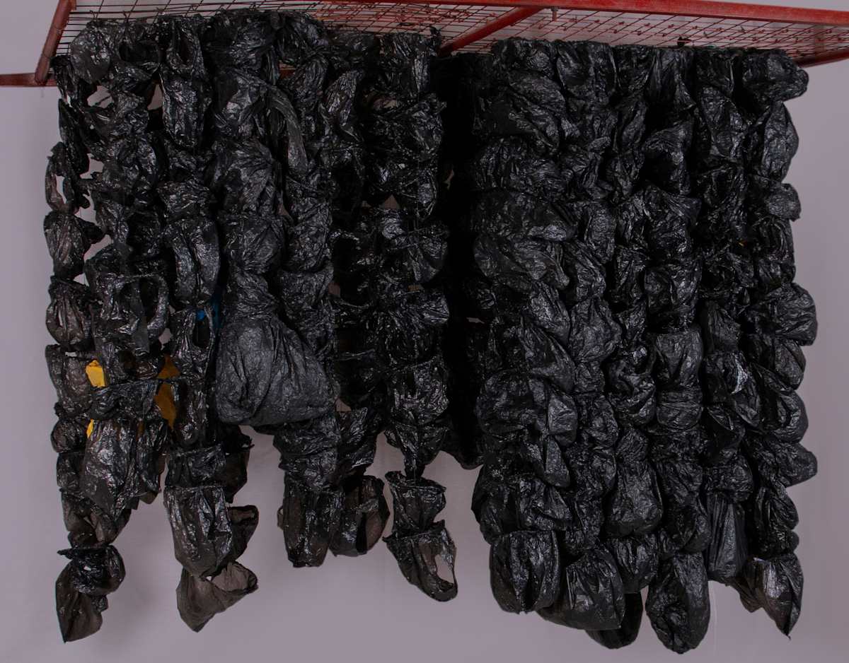 Cashless Society Bags (About Black and the Bag Wall Series) by Amarachi Okafor (Orie) 