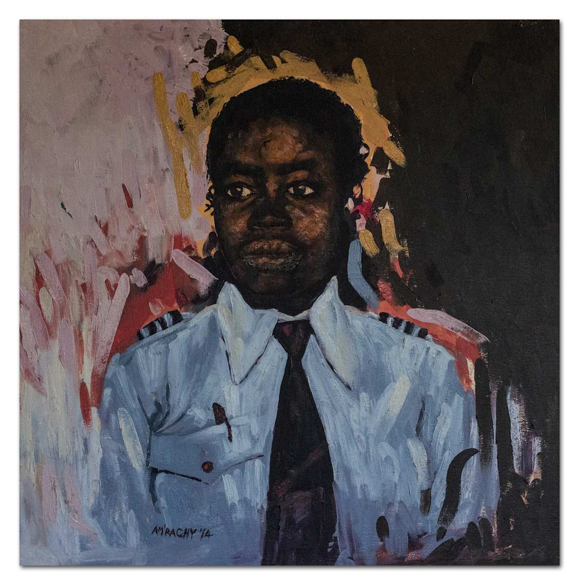 Portrait of Chinyere Onyenucheya by Amarachi Okafor (Orie) 