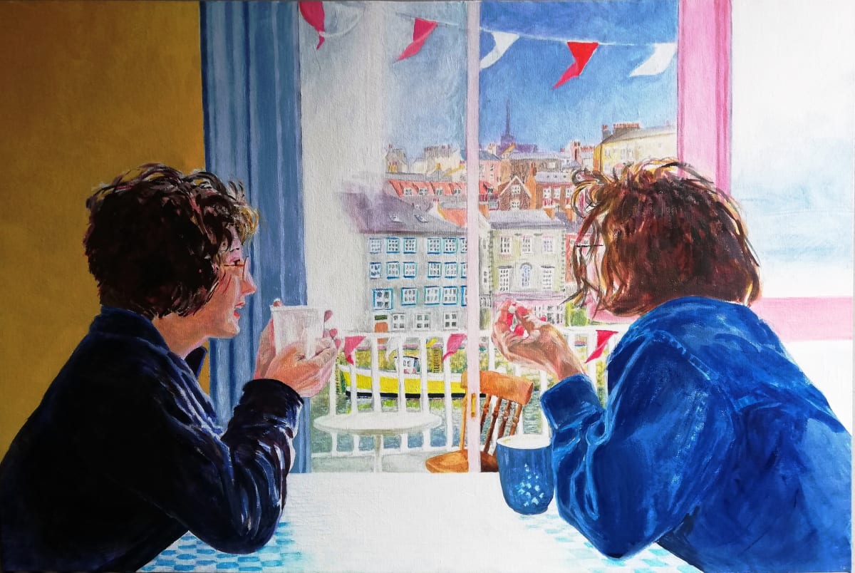 'Tête à Tête' Whitby by Catherine Stringer, Image 1.