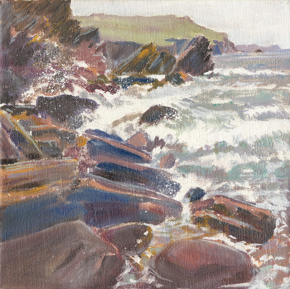 COUMEENOOLE VIEW, EIRE by Catherine Stringer  Image: All artwork available as Giclee PRINTS to your specification (i.e size/base required) minus frames. Price relative to size and base chosen: paper or canvas.