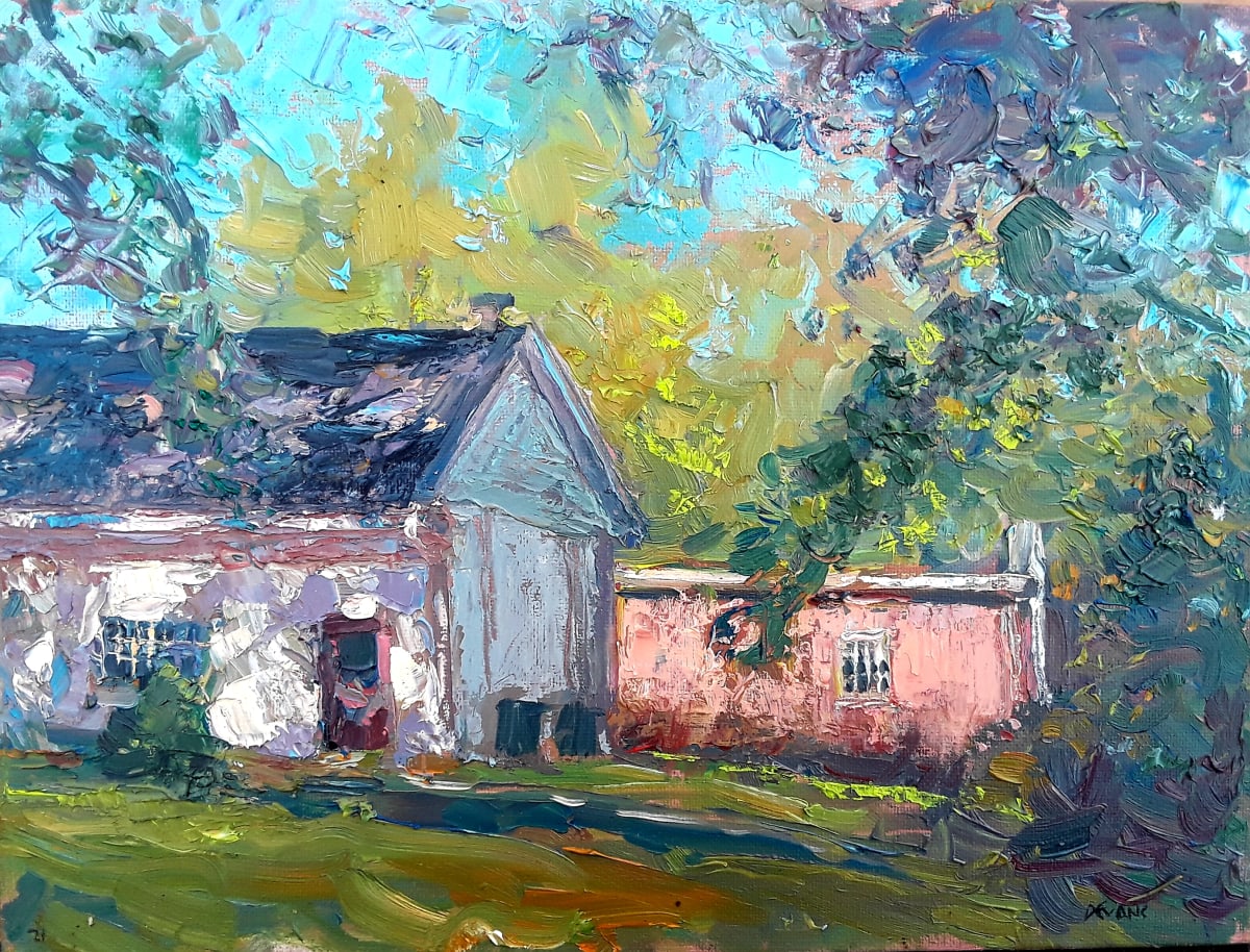 Bishop Hill Backyards by Dale Evans, Image 1.