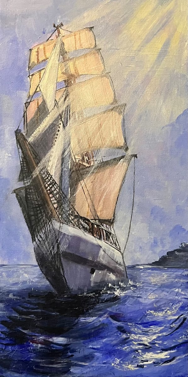 Cool Sail Under Summer Sun by Eileen Backman, Image 1.