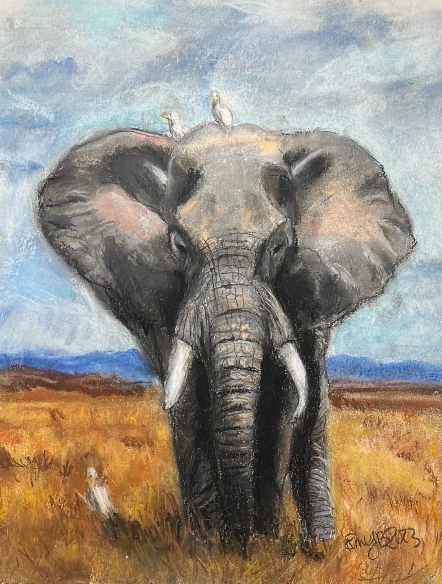Elephant Walk by Eileen Backman 