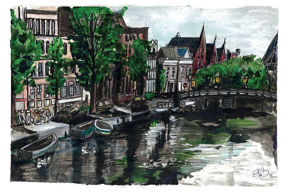 Riverfront on a Sunday by Eileen Backman, Image 1.